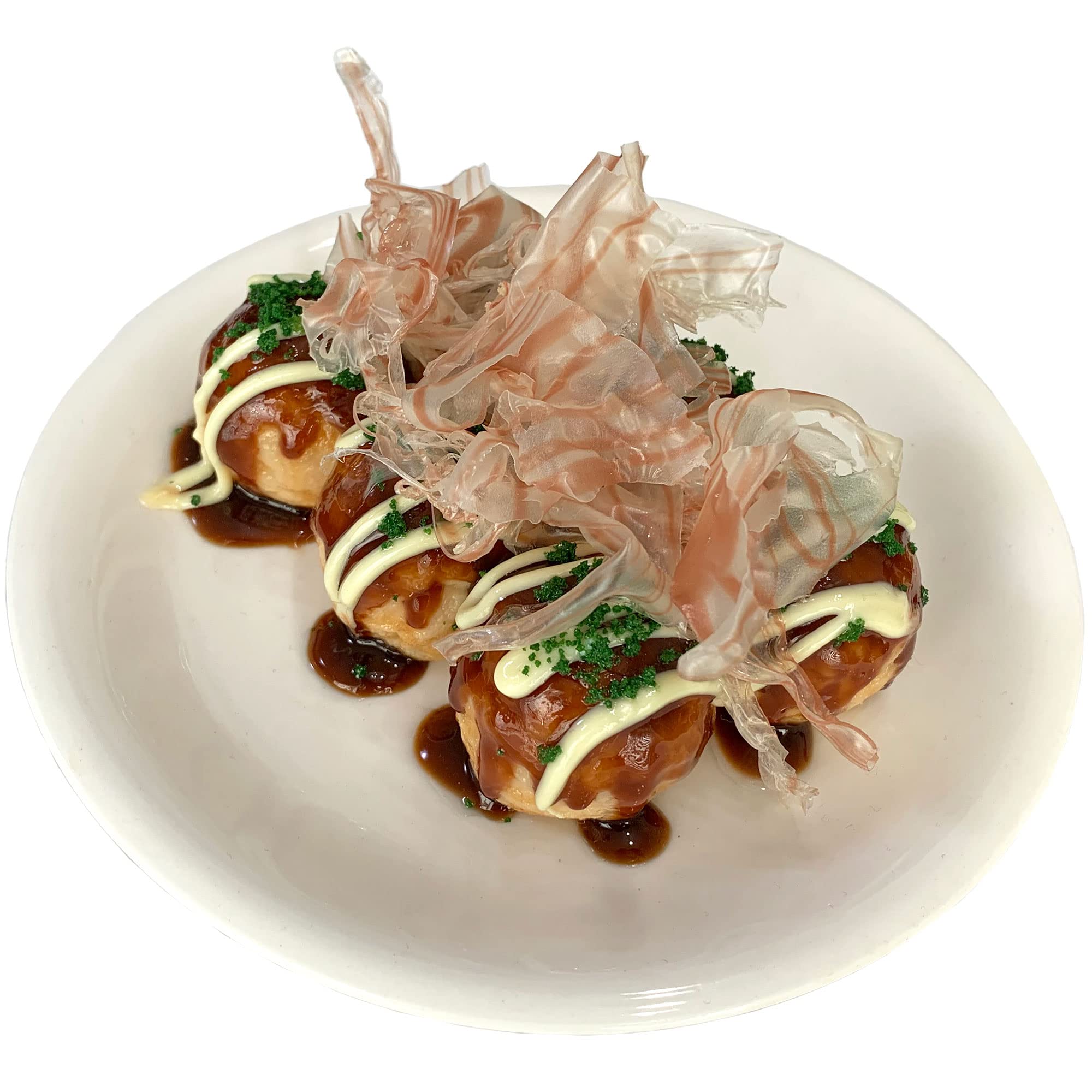 たこやき様 Amazon | たこ焼き 直径18cm×高さ7cm 日本製（たこやき フェイク