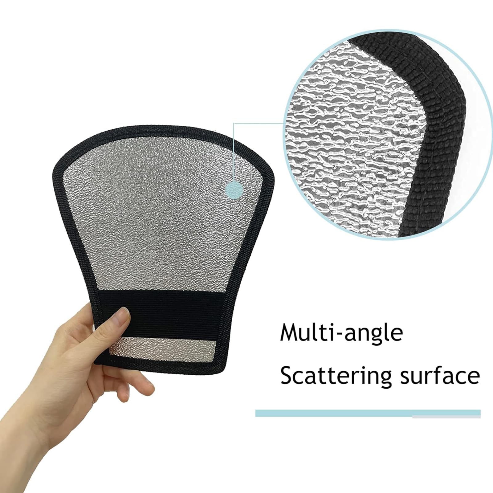 Diffusore Flash 4 Pezzi - Softbox E Riflettore Argento, Universale Per Fotografia - Foto 7