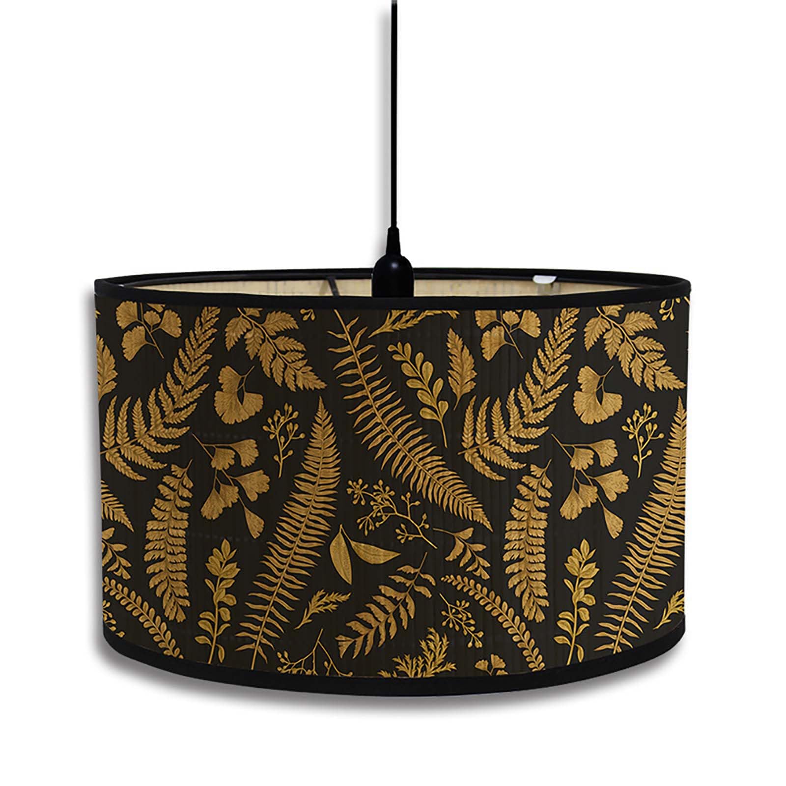 Tebeu88 Style 12 Retro Bamboo Lampshade, Round Drum Shaped Lampshade For Tables Or Chandeliers, Suitable For Simple Ceiling Chandeliers In Living Rooms, Bedrooms, Corridors, And Reading Rooms (Style 12)
