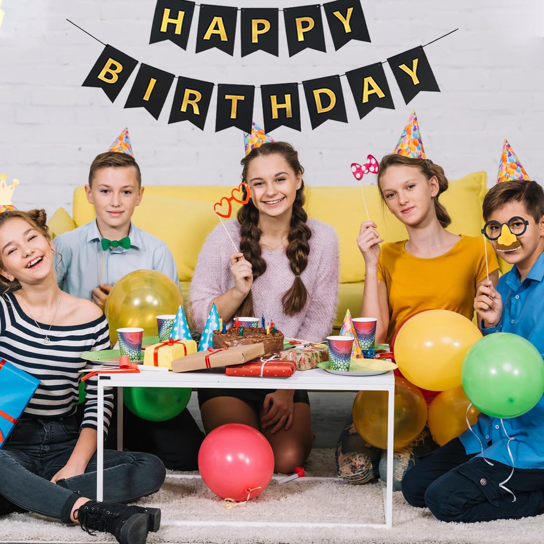 Decorazioni 18° Compleanno - Striscione E Spirali Da Appendere Per Feste, Addobbi Per Soffitto - Foto 7