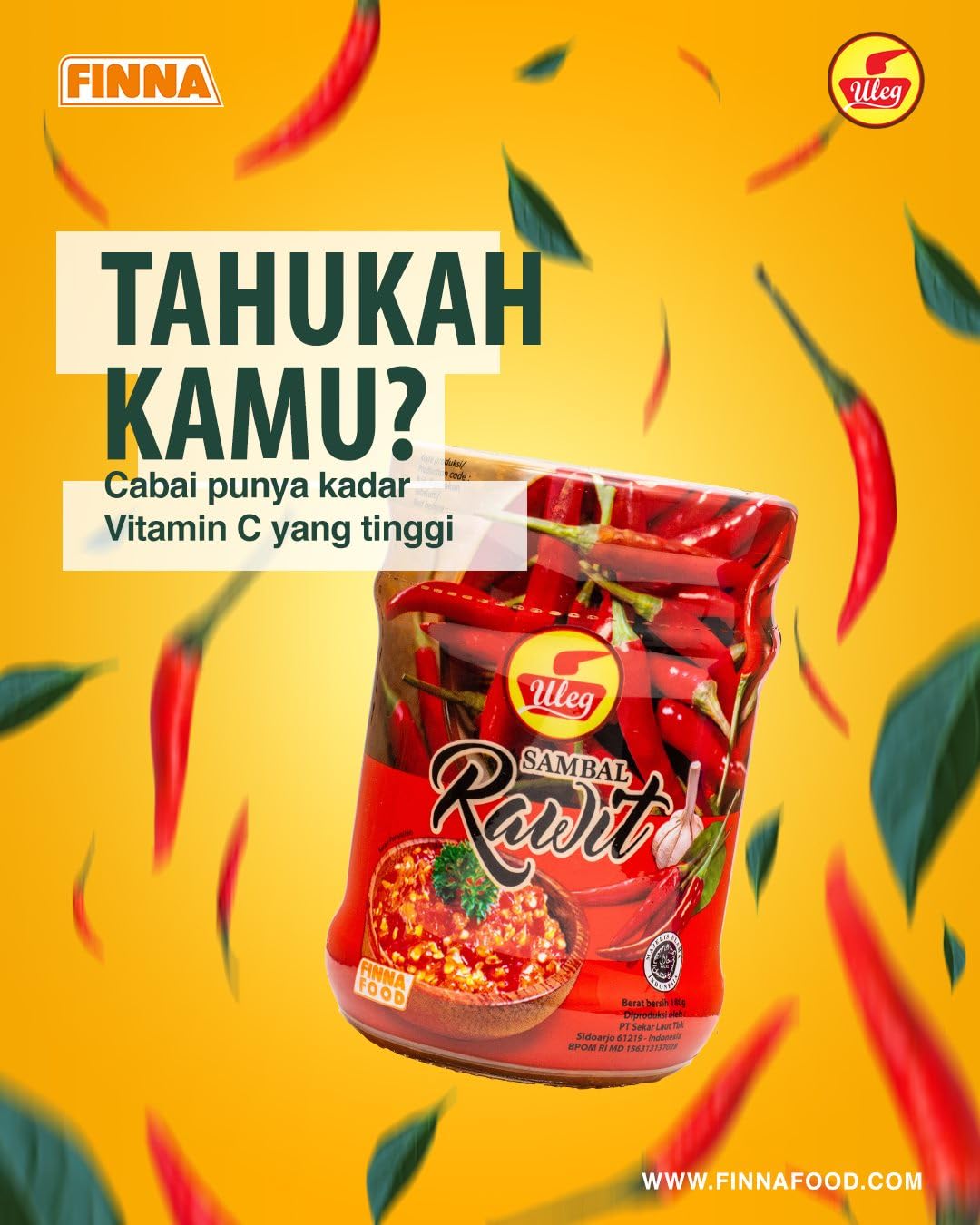 Amazon | Uleg ウレグ Sambal Rawit サンバル ラウィット 180g 海外