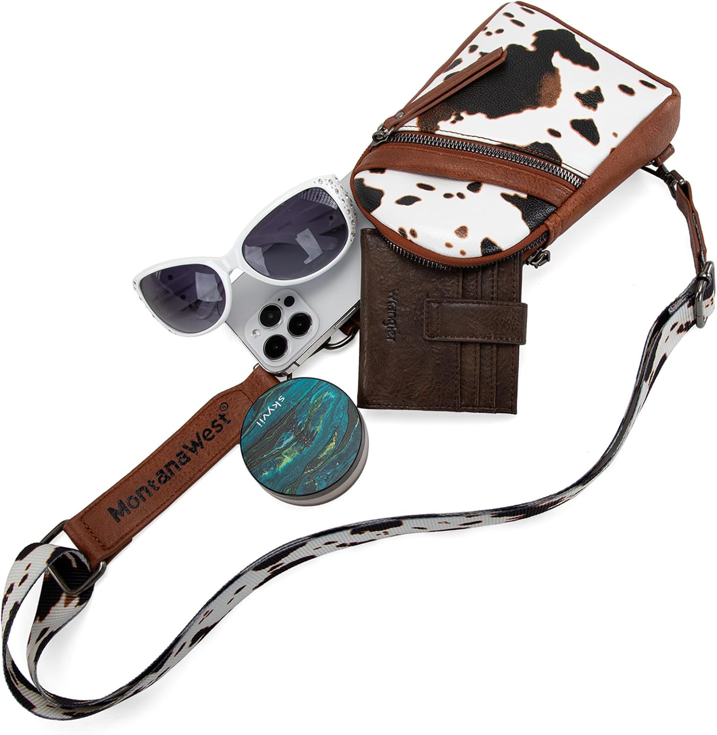 Montana West Small Crossbody Sling Bag for Women Cute Cross Body Fanny Pack Purse - Image 5