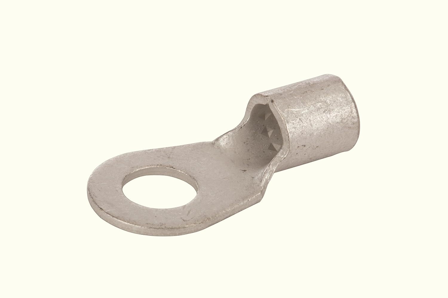 NSI R6-56 Uninsulated Ring Terminal, 6 Wire Size, 5/16" Stud Size, 0.630" Width, 1.280" Length