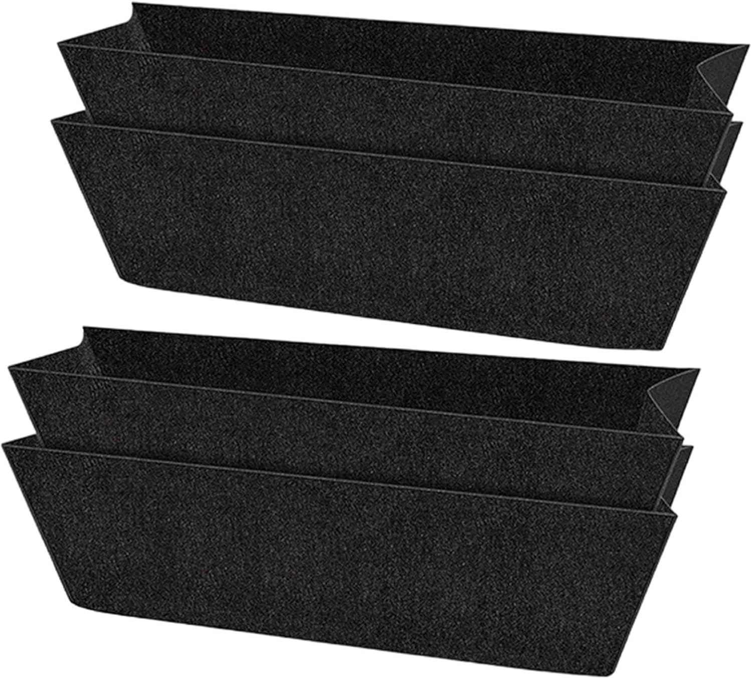 4Pcs Fabric Planter Basket Liners Flower Basket Liner Hanging Plant Liner for Indoor Outdoor Decoration Portable Accessories, 30inch/778 (Color : 30inch)