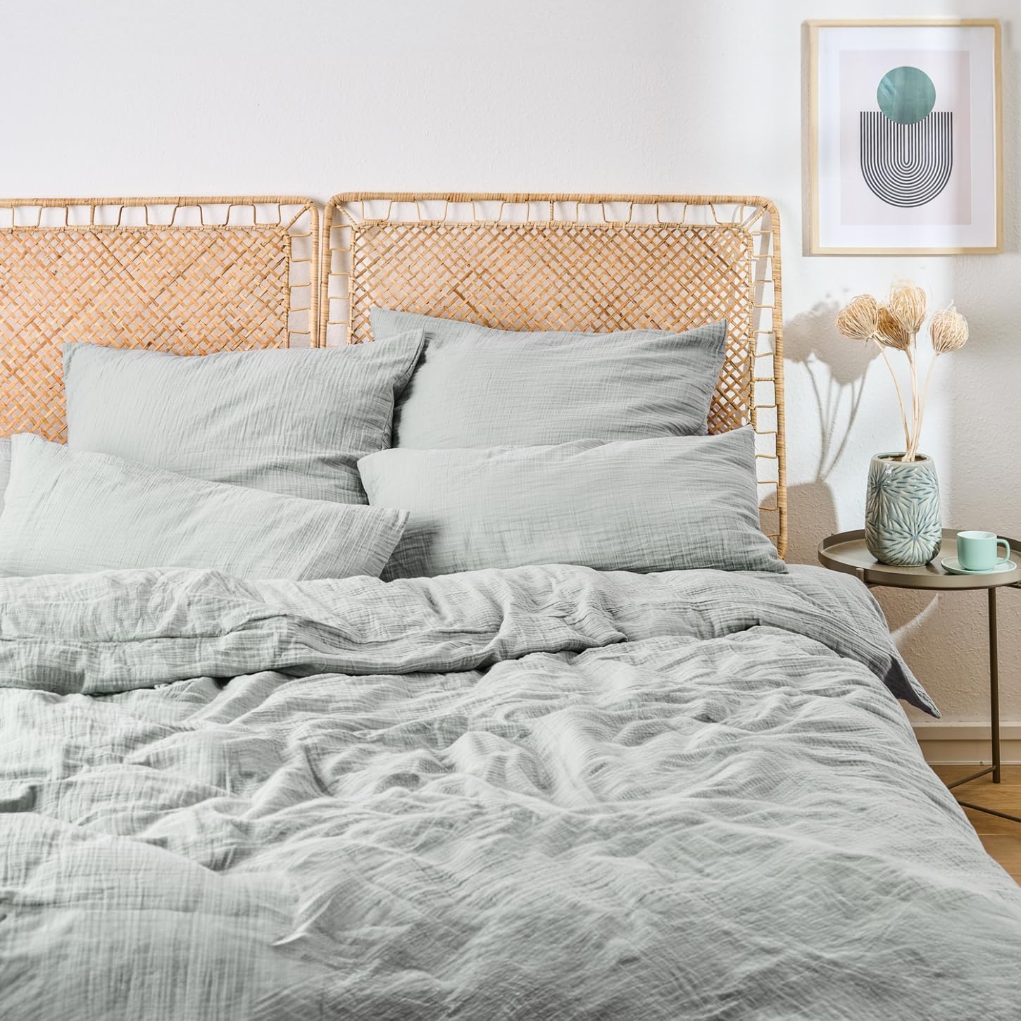 Blumtal muszlin ágynemű kék szín