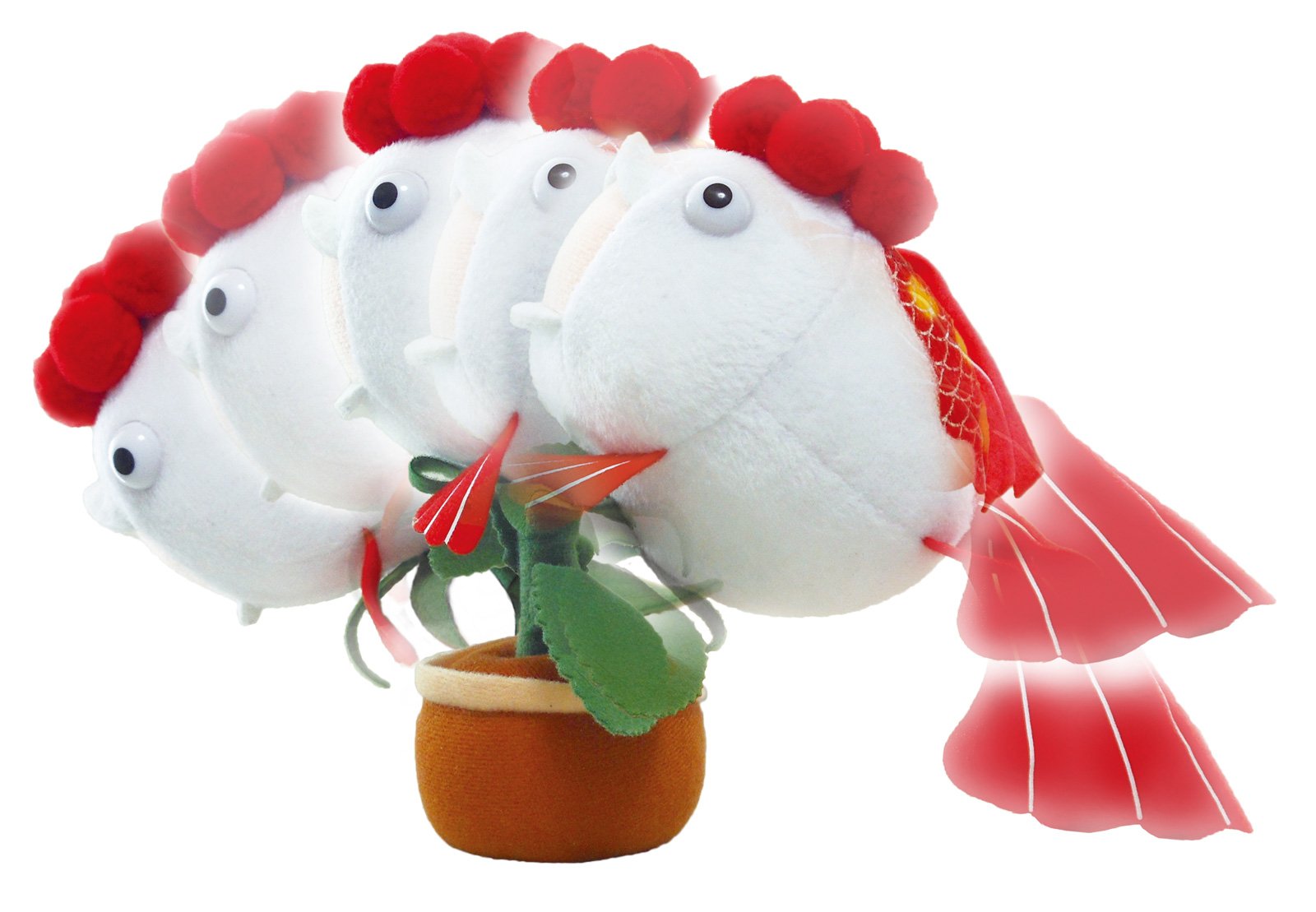 Amazon.co.jp: 鬼灯の冷徹 ぬいぐるみスタンダードサイズ 金魚草 : ホビー