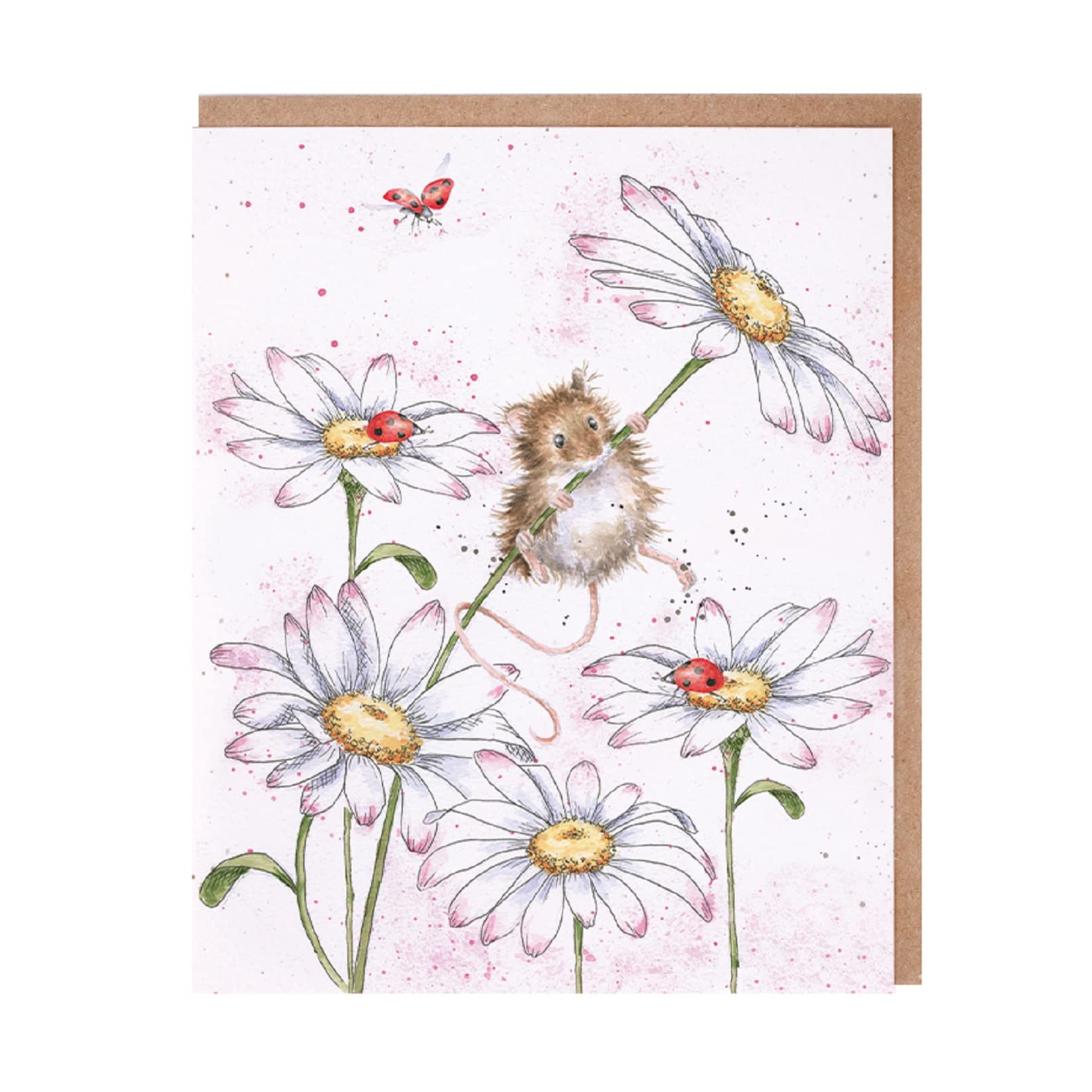 Greeting Card - OOPS A DAISY (Mouse)