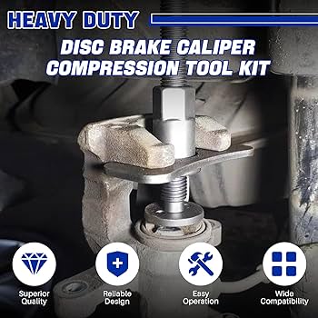 Amazon.com: DASBET 24pcs Heavy Duty Disc Brake Caliper Tool Set