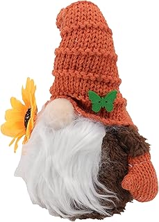 Amosfun 1 Peça De Boneca Sem Rosto De Pelúcia Decoração De Casa Enfeites De Presente Decoração De Halloween Boneca De Gnomo Decoração De Pelúcia Boneca De Pelúcia Pano De Laranja Linda