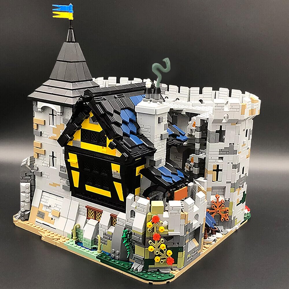 ZITIANYOUBUILD Castle Keep 1381 pièces Toys Building pour les 14 ans et