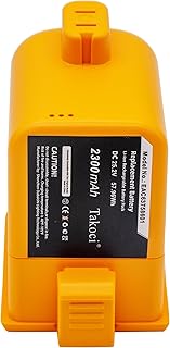 Replacement Battery for LG Cord Zero A9/A9+/Plus A905M A907GMS Series Sweeper Vacuum Cleaner,fits Part No EAC63758601 63382204,25.2V 2300mAh
