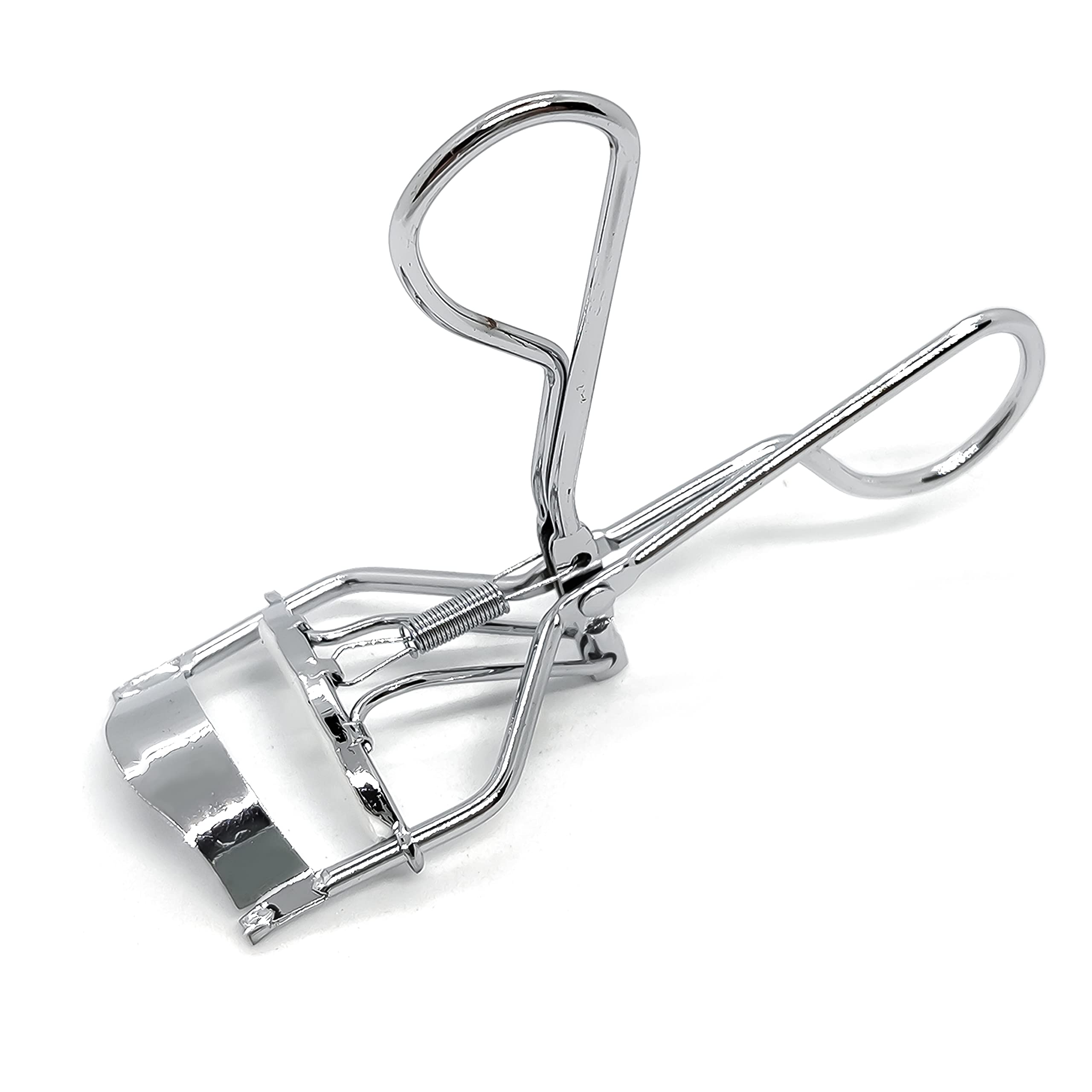 Classic Eyelash Curler - Lash Lift, Daily Make Up Routine Tool, Essential Eyelash Kit, Silver