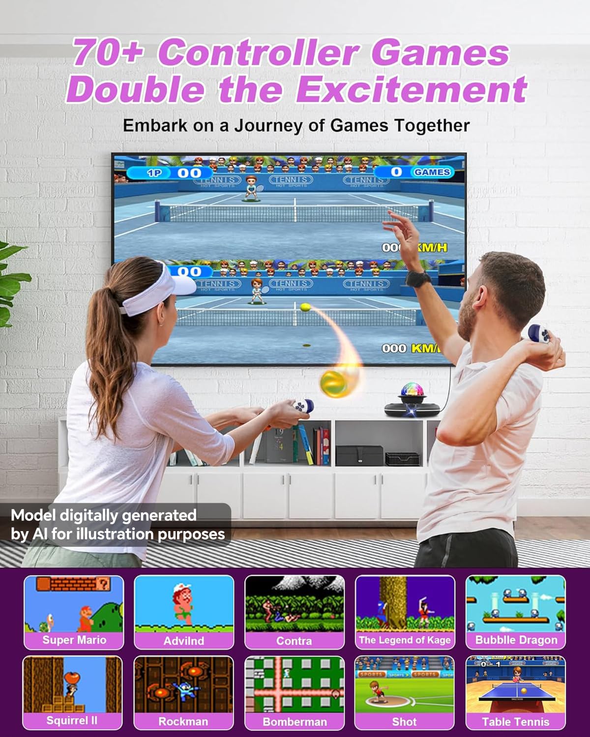 Tappetino da Ballo Singolo per TV, Elettronico con Controller Wireless, Antiscivolo per Bambini Adulti Regali per Ragazzi e Ragazze (Nero Rosso)