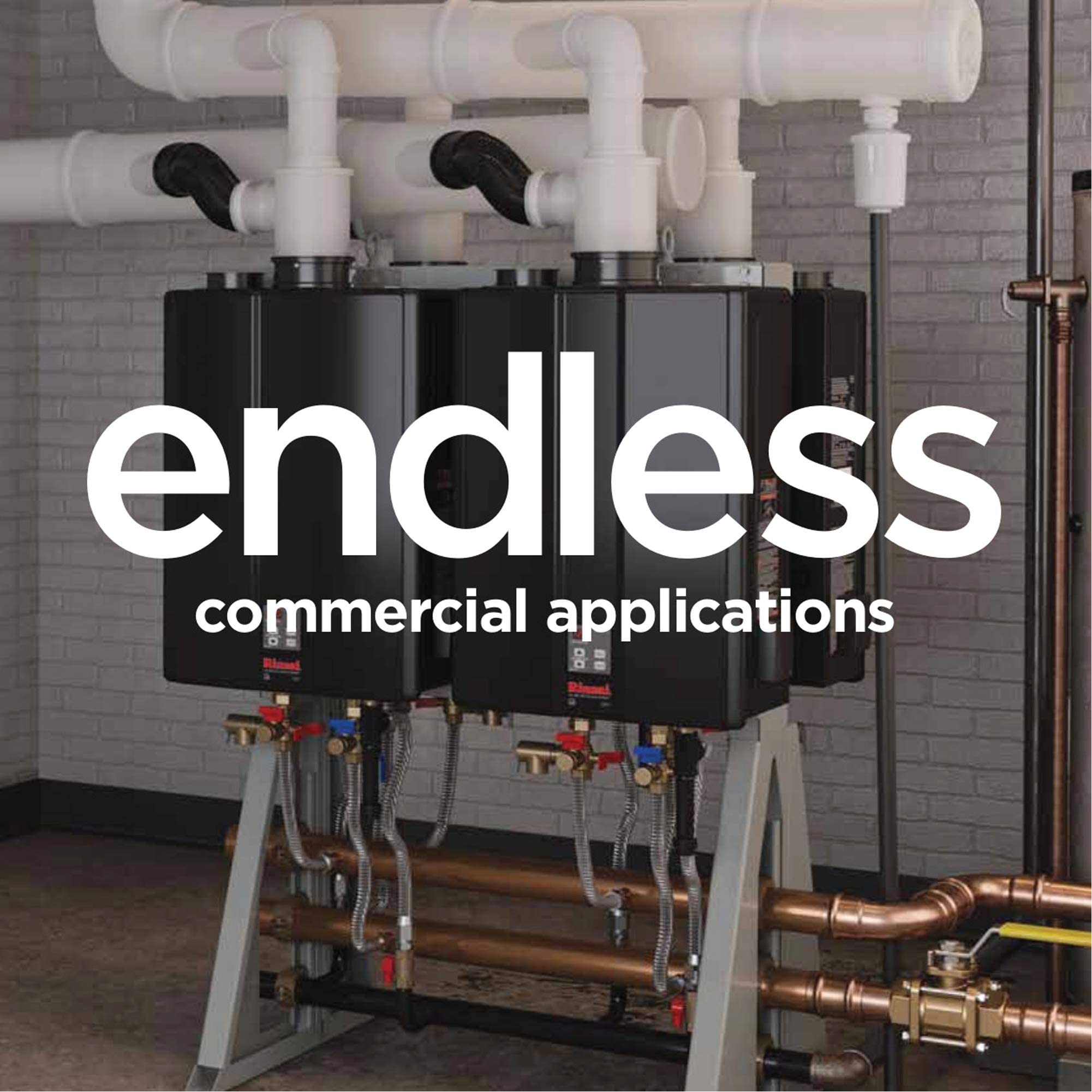 Rinnai CU199iP Propane Gas Condensing Tankless Hot Water Heater, 11 GPM -  Amazon.com