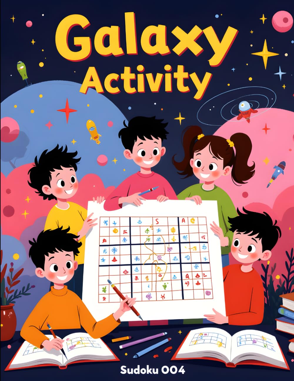 Galaxy Activity Puzzle Series: Sudoku For All - 004 (Sudoku Fun Book)