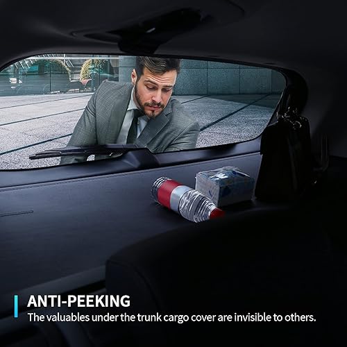 Miniatura 3 de Cubierta de carga para Chevrolet Blazer 2017-2022, accesorios retráctiles, cubierta de protección de seguridad, cubierta de equipaje de carga,