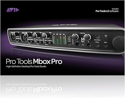 Amazon Com Pro Tools Mbox Pro 3rd Gen Instrumentos Musicales