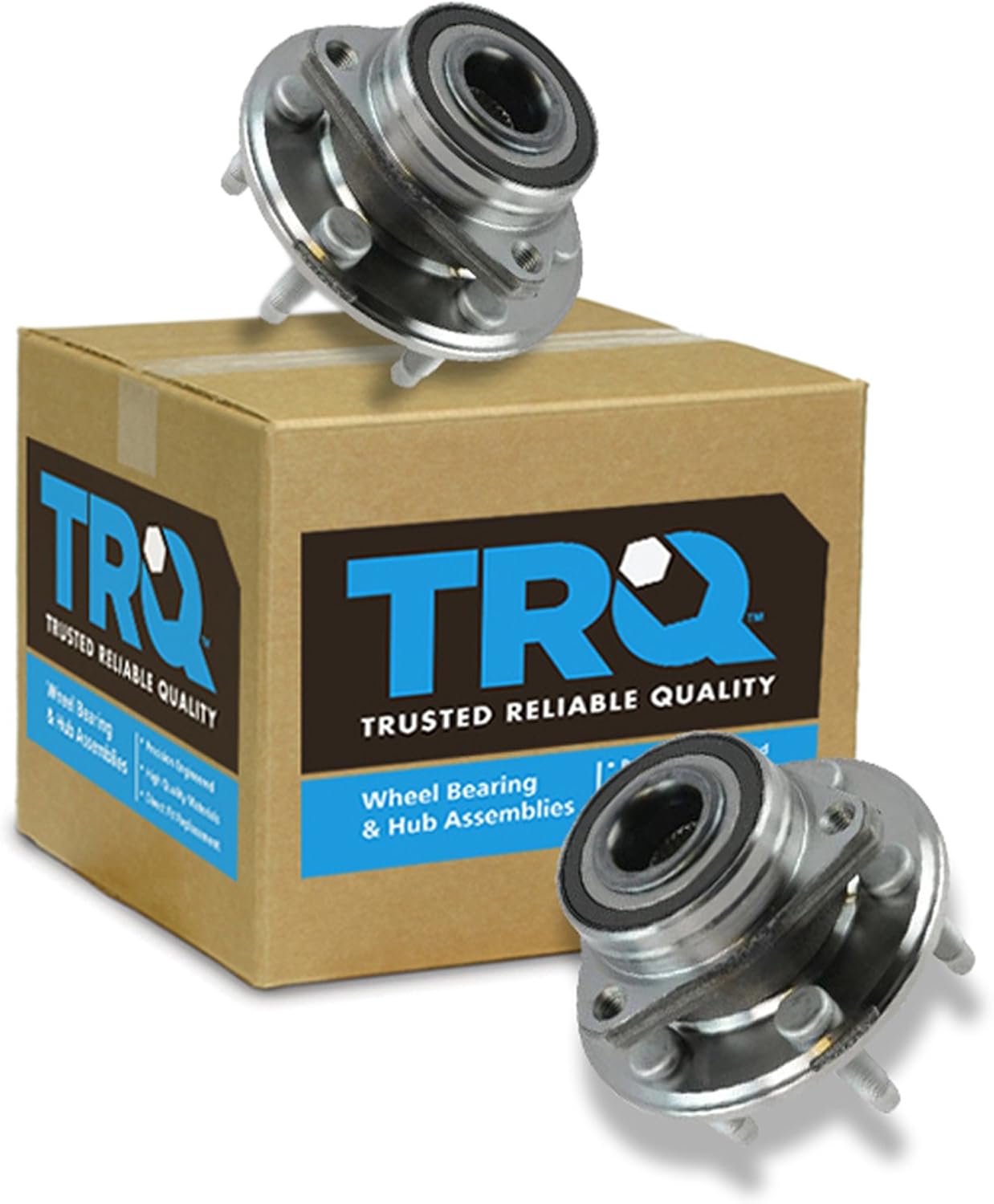 TRQ BHA53796 (2 Piece) Wheel Bearing Assembly Kit Automotive