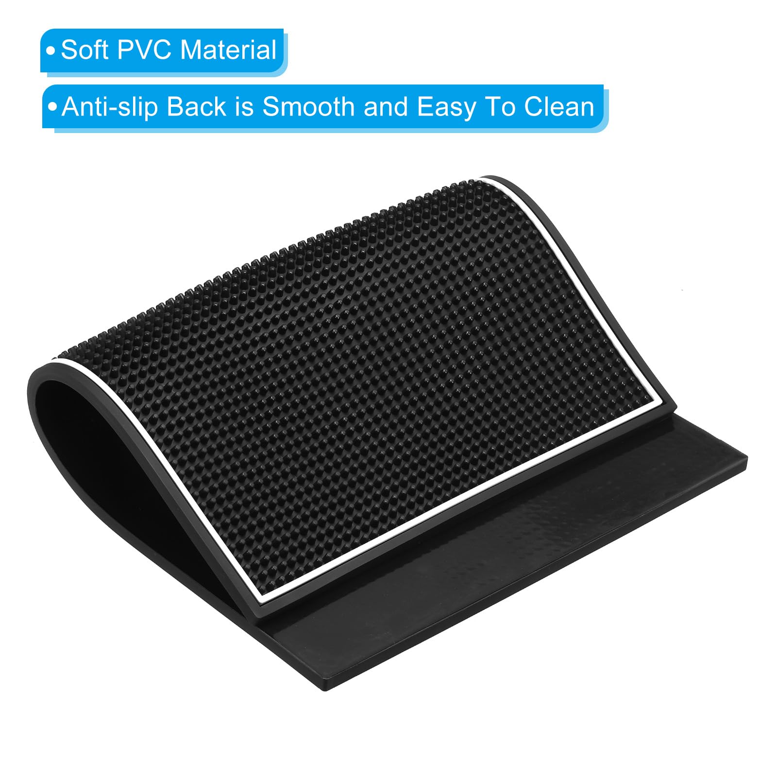 PATIKIL 18" x 12" x 0.4" PVC Bar Mats - Image 3