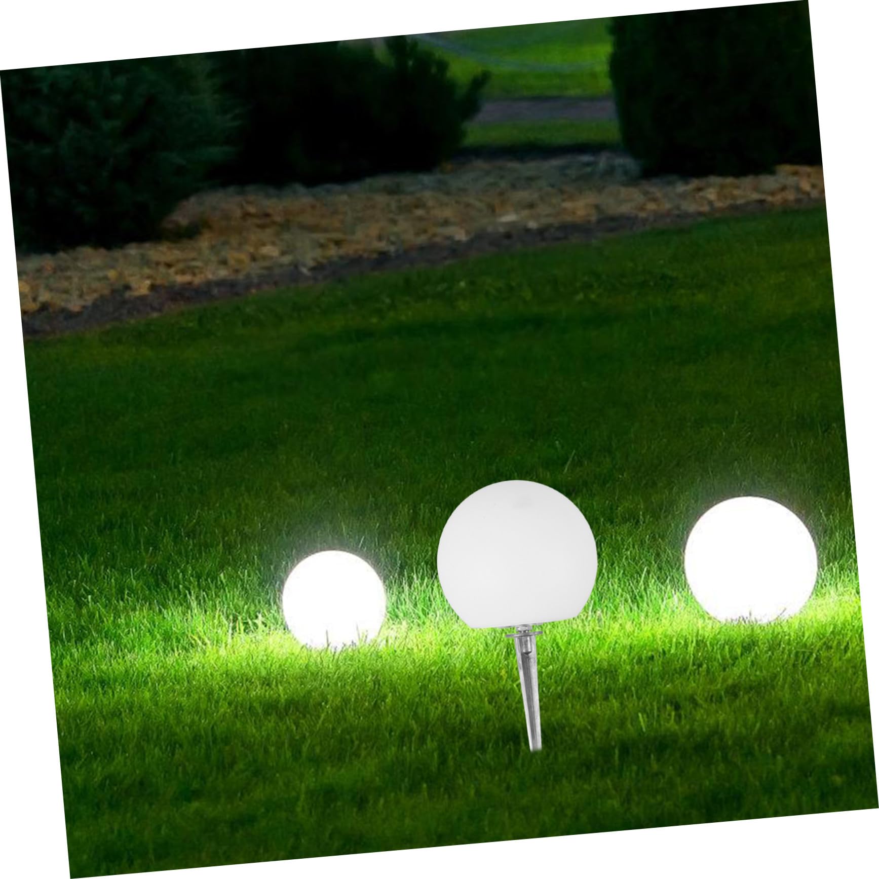 Toddmomy Lampada Sferica Luminosa Bianca in Pe, Led, per Interni | Sfera Globo Decorativa, Installazione Semplice, Risparmio Energetico, per Case e Ambienti Domestici