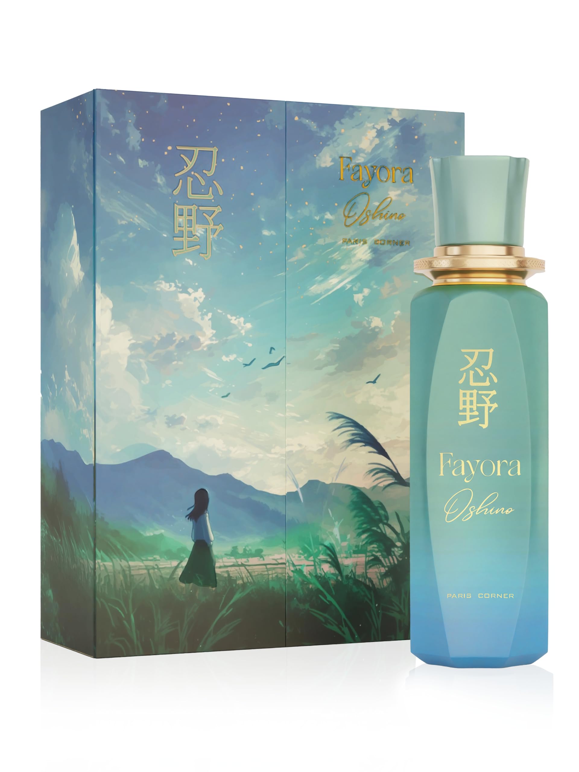 Paris Corner Fayora Oshino EDP Perfume 3.4 Fl Oz Fragrance Unisex