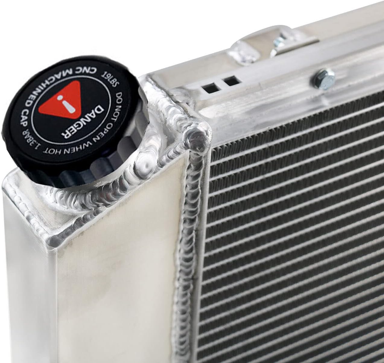 3 Row All Aluminum DPI161 RAD161 Radiator for 1968-1990 Chevy/GMC Chevelle El Camino C/K/G/P Series C10 C20 C30 Truck Pickup Suburban for Buick GM Models Radiators Shroud 2 x 12" Fan Relay