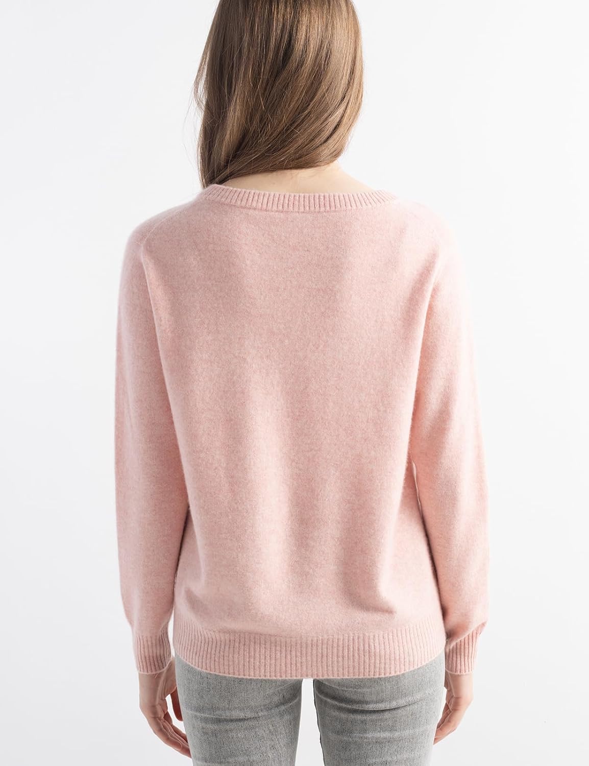 Chanyarn Women's 100% Pure Cashmere Cardigan Crew Neck Long Sleeve 2025 Fall Winter Warm Soft Knit Cardigan Sweater - Image 6