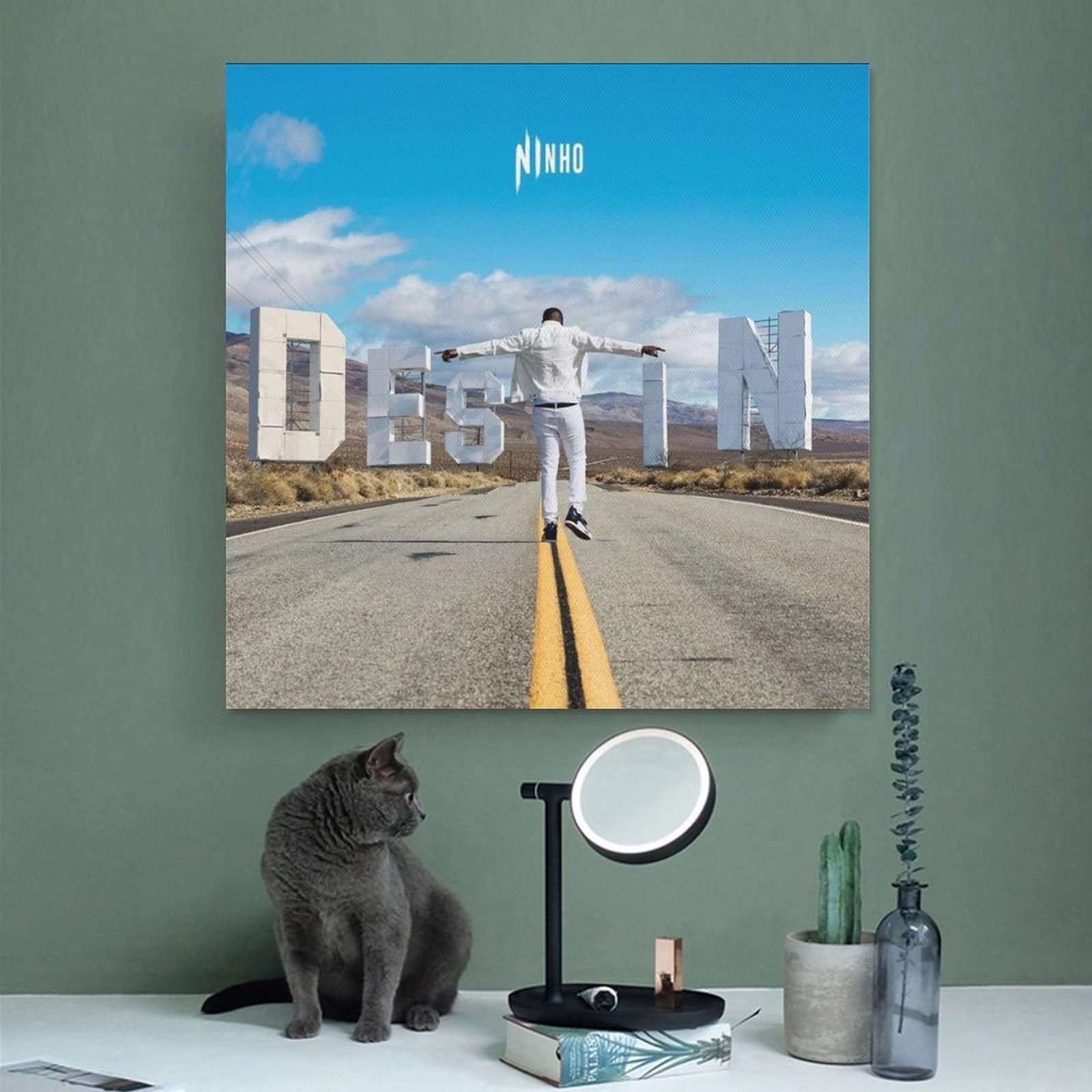 FISH DRAGATE Ninho Poster 2 Sur Toile - Décoration Murale