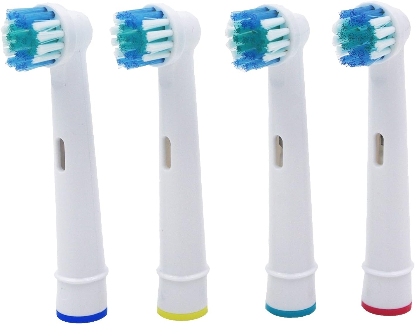 LEZHISNUGReplacement Toothbrush Heads Compatible with Oral b Electric Toothbrushes,Replacement Brush Heads Fit for Precision Clean-4pcs