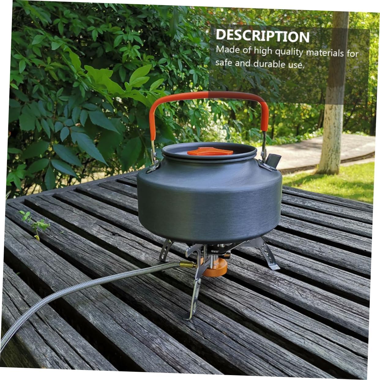Balacoo Person Aluminum Camping Pot Portable Cooking Pot and Kettle for Outdoor Activities
