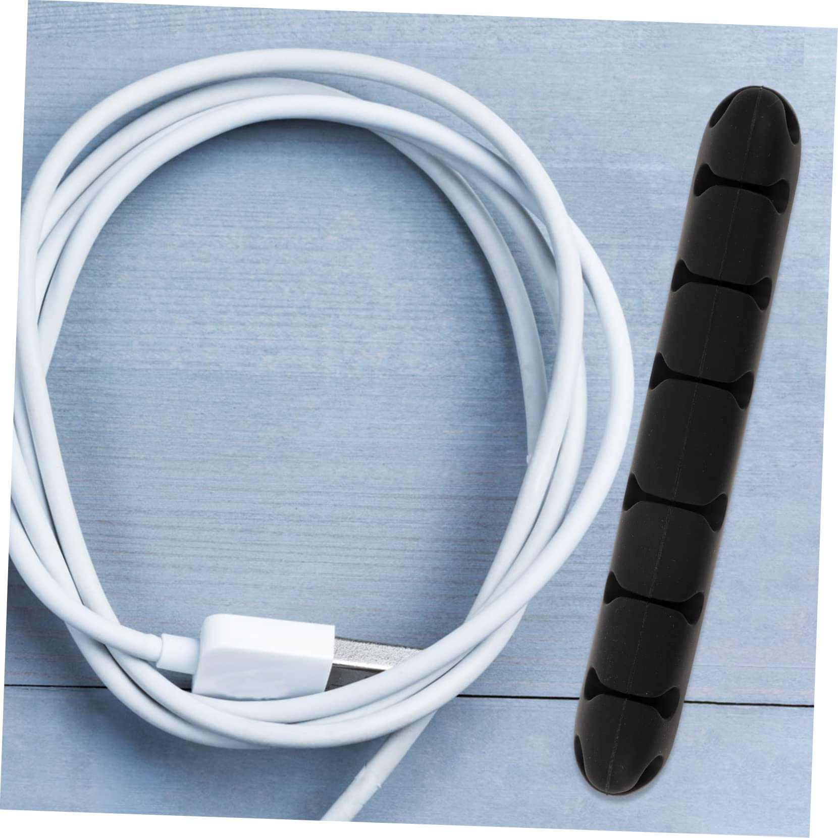 Mikikit 4sets Kabel Organizer Draht Organizer Klebstoff Für Kopfhörer Kabel 2 Stücke * 4