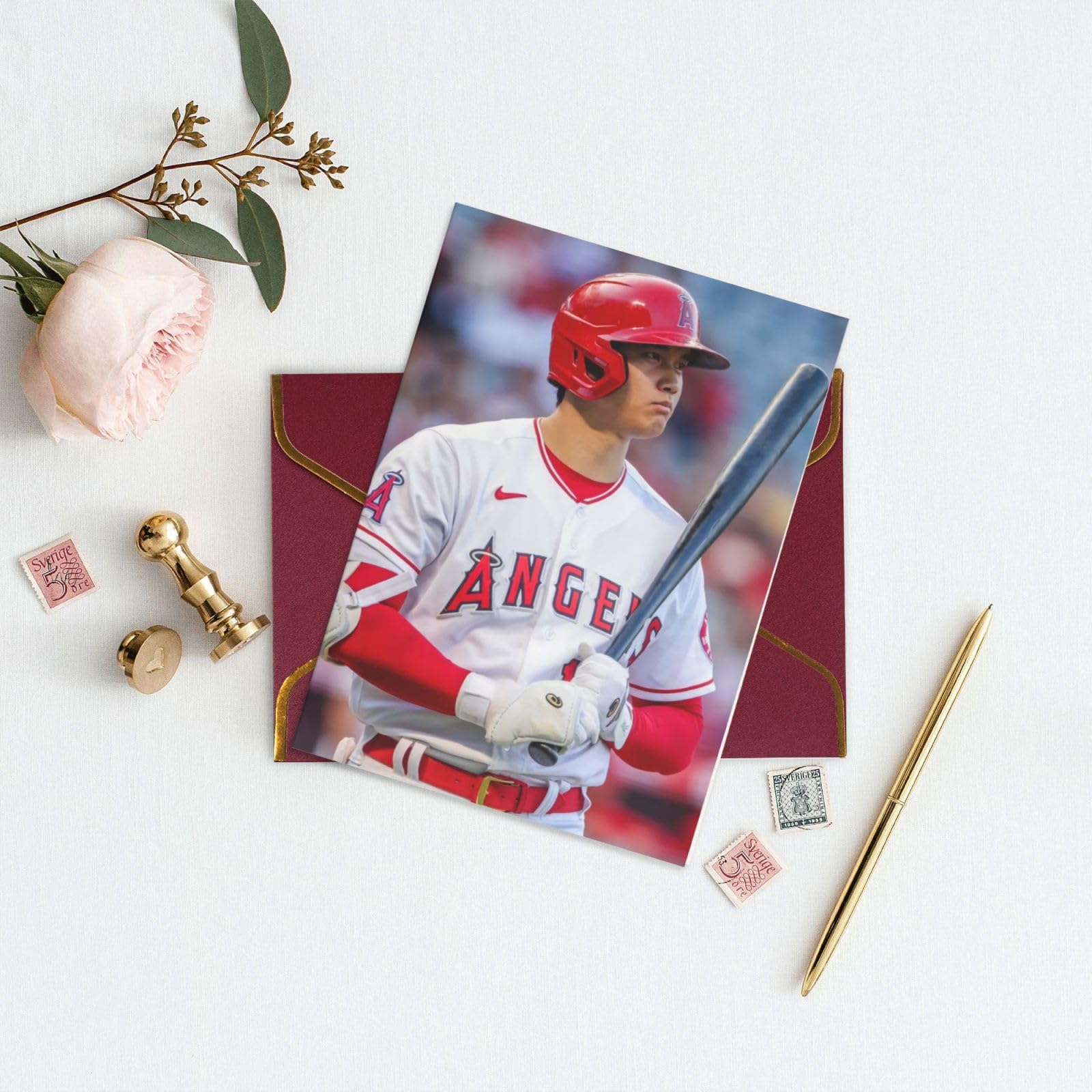 Amazon | メッセージカード 大谷翔平 グリーティングカード