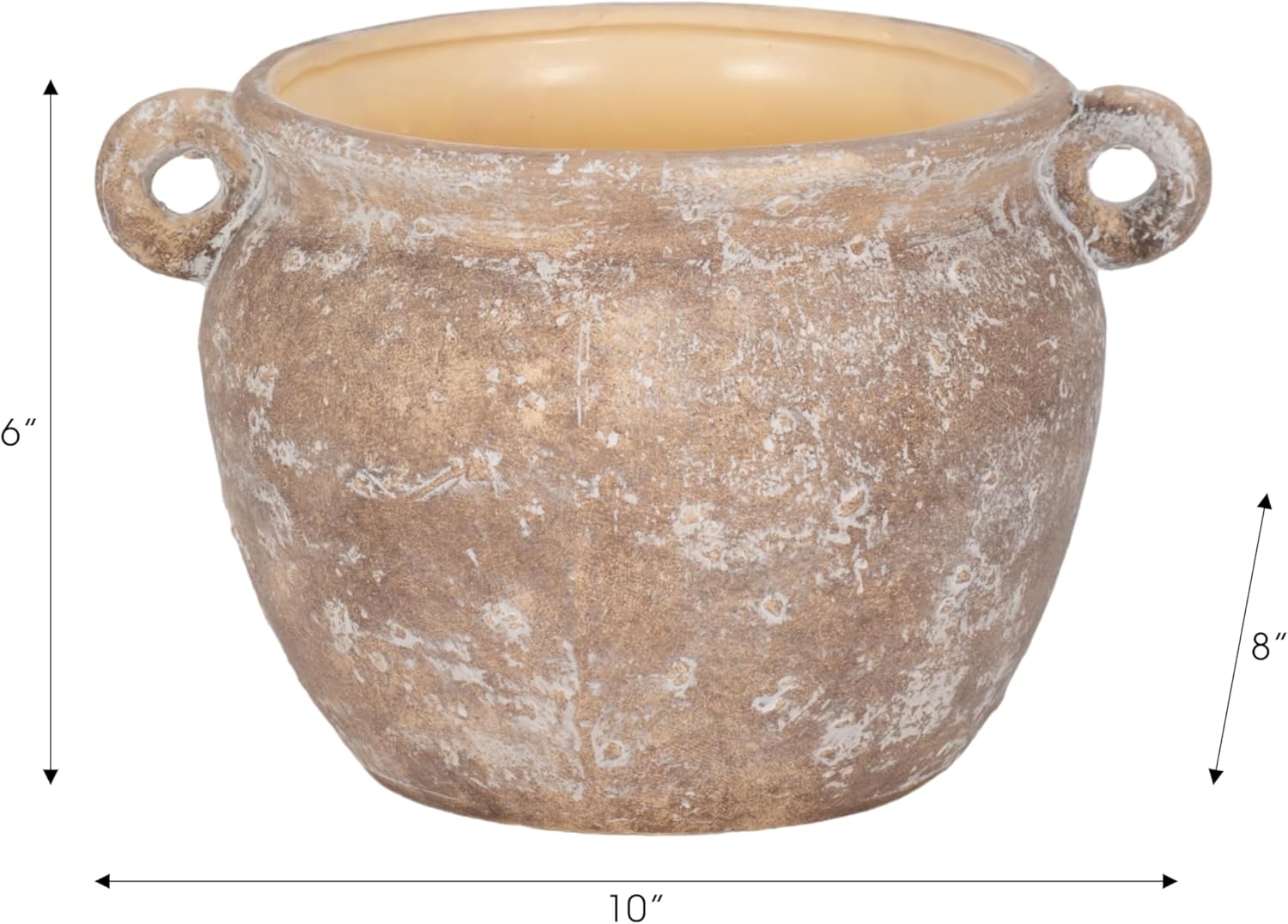 Sagebrook Home Ceramic Planter - Elevate Your Home Garden Today!