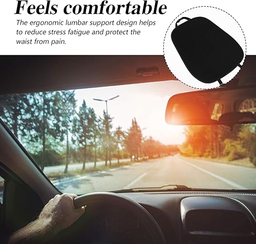 Miniatura 5 de FAVOMOTO Cojines de asiento automotriz Funda de asiento de coche transpirable Almohada lumbar para coche