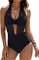 Blooming Jelly High Waisted Tummy Control Bikini Set for Women - Sexy Mesh Two-Piece Swimsuit with Versatile Styling 2025