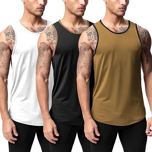 Camiseta sin mangas para hombre, de secado rápido, para gimnasio, ligera, transpirable, para entrenamiento, fisicoculturismo, fitness