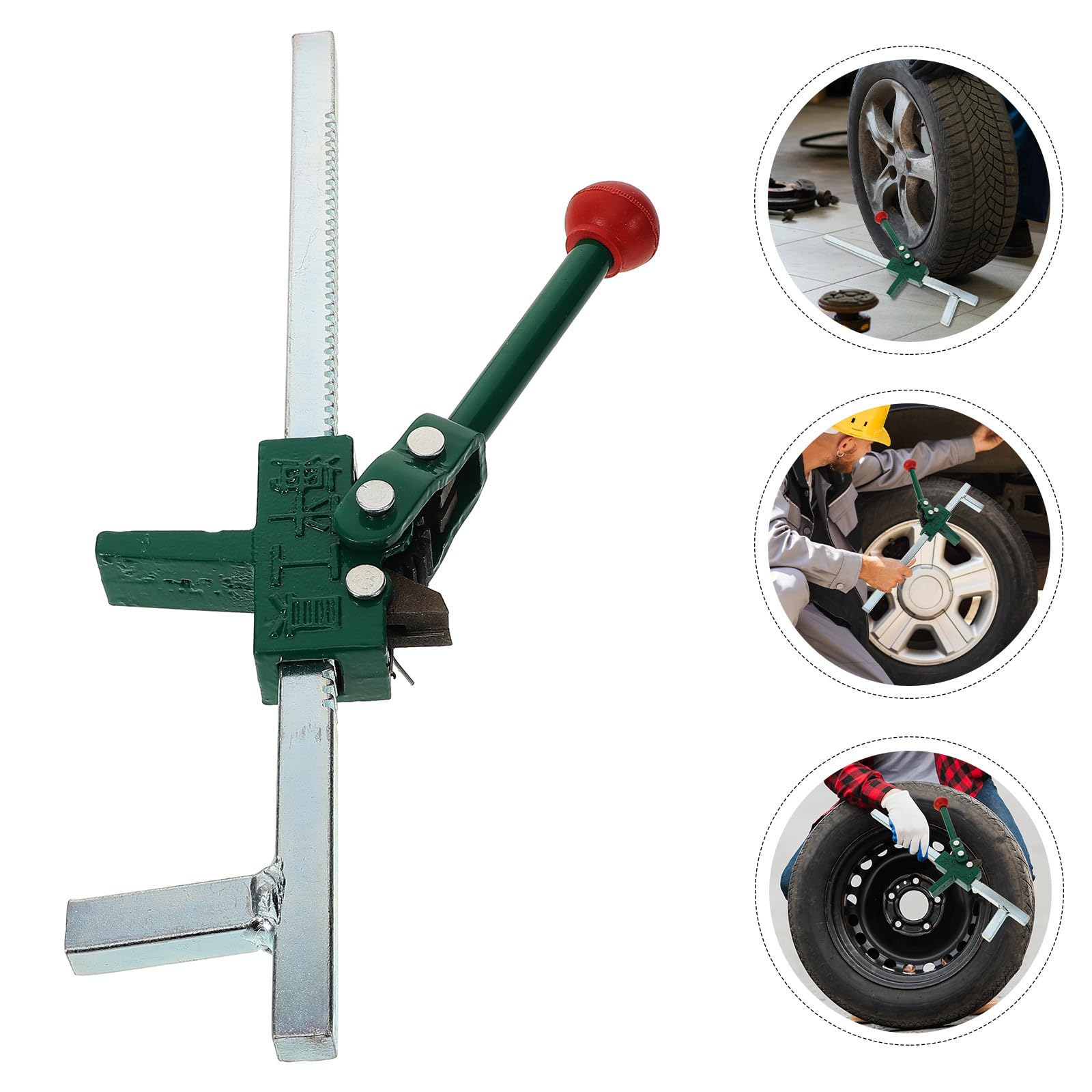 Herramienta de reparación de neumáticos de acero fundido para automóviles, compacta y versátil en reparaciones de coche