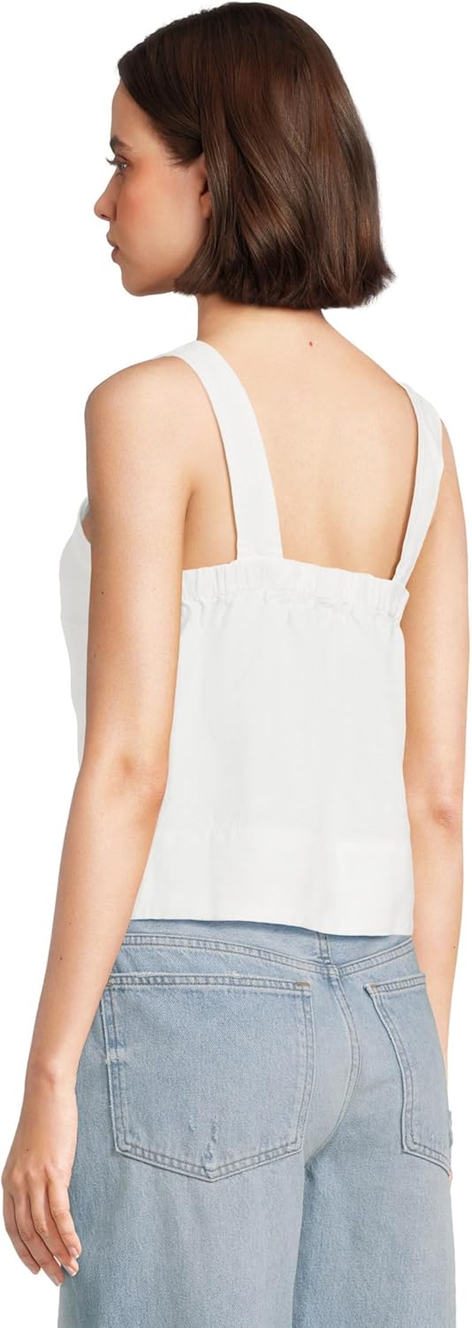 Madewell Womens Shania Top - 100% Linen - Image 3