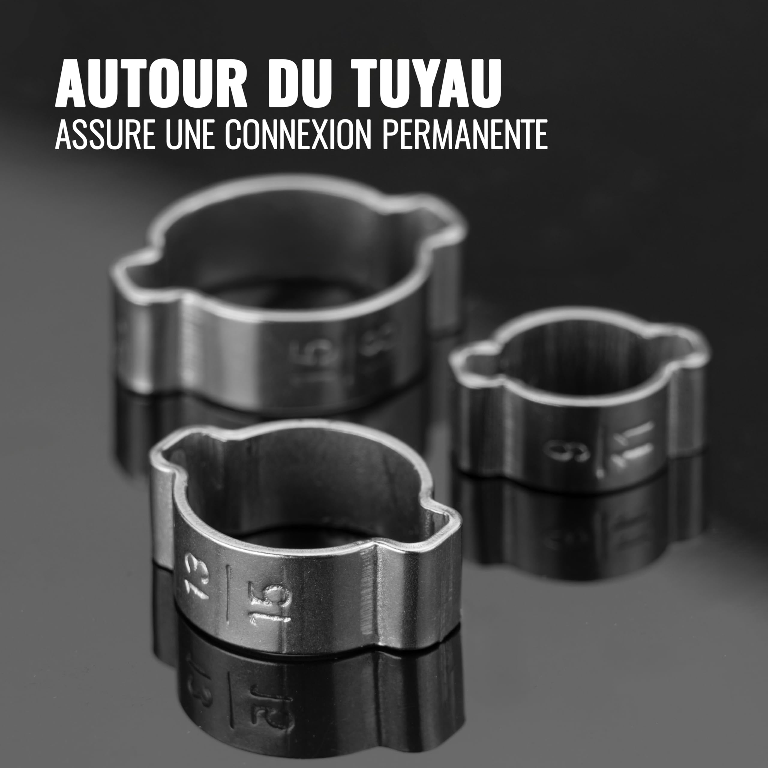 Experts En Réseaux D'air Comprimé | | Collier De Serrage à 2 Oreilles 15 à 18 Mm (multiple De 10