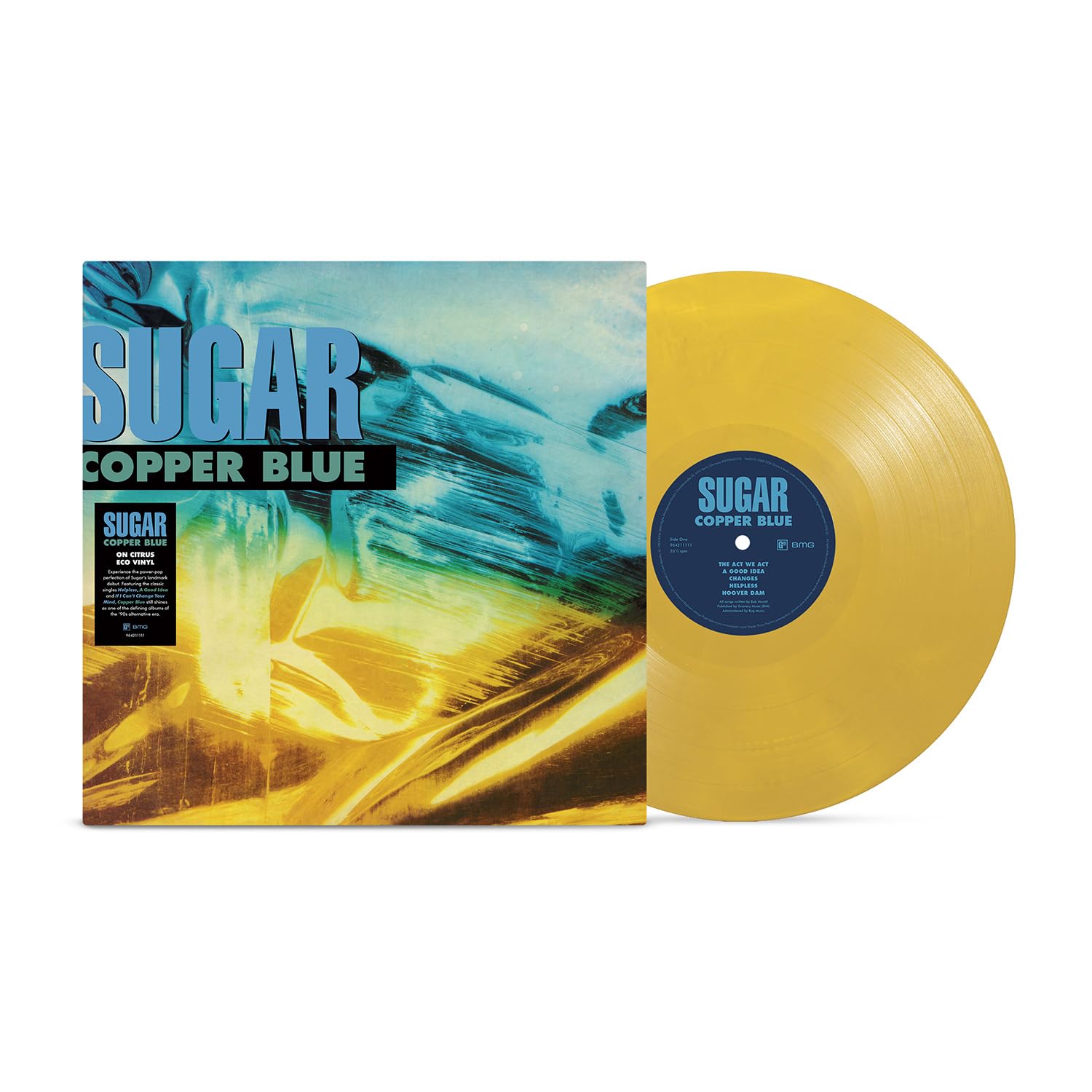Sugar Copper Blue (citrus Vinyl) LP New 4099964211115