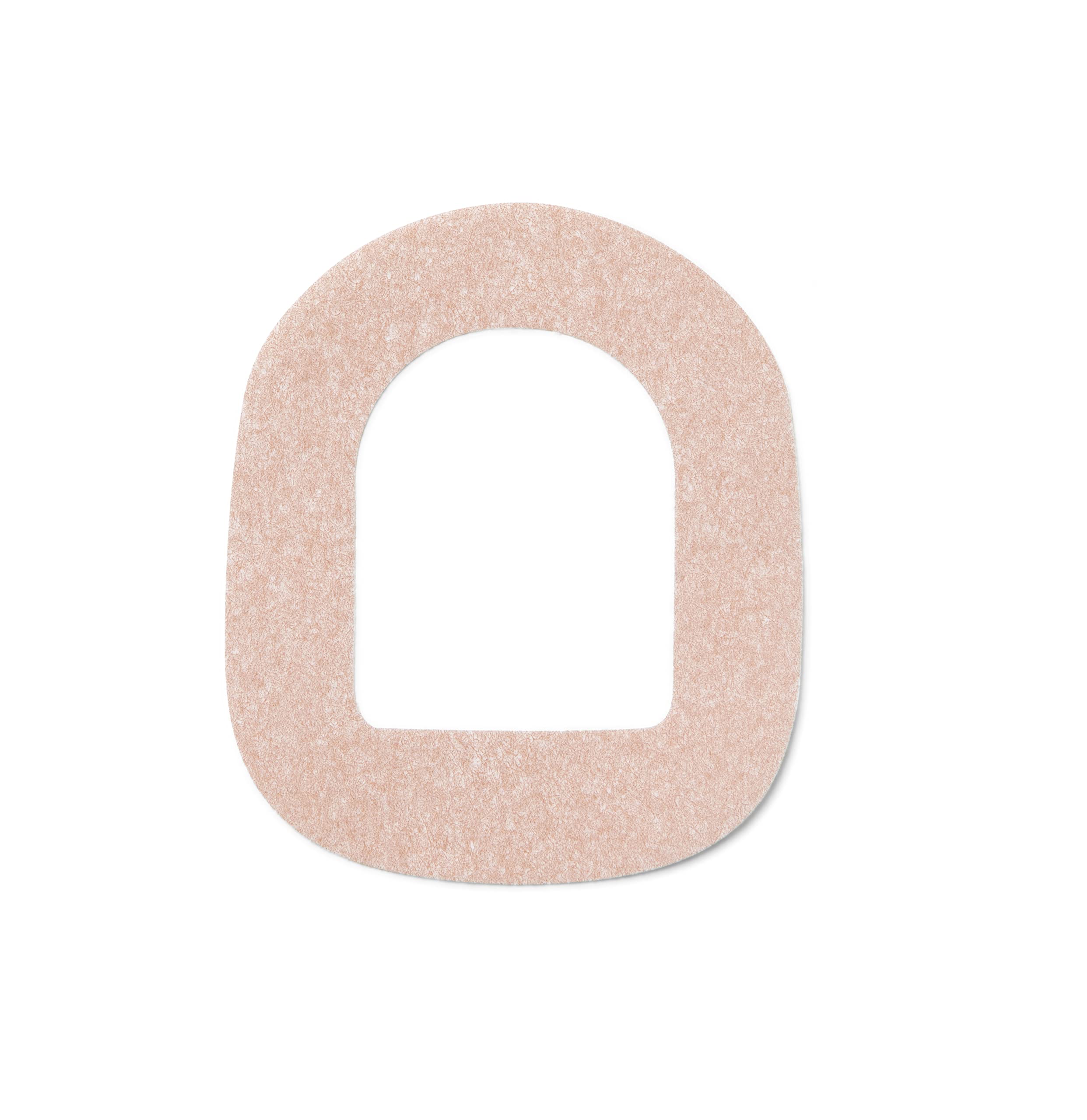 PODERN OMNIPOD Adhesive Patches (10 / Pack) - Compatible with OMNIPOD 5 & Dash. Matches PODERN'S Skintone POD Covers (Nude 02)