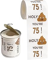 Vista 12 de Rollo de papel higiénico de feliz cumpleaños 65 de 3 capas, divertidos regalos de cumpleaños para hombres y mujeres, novedad para decoraciones