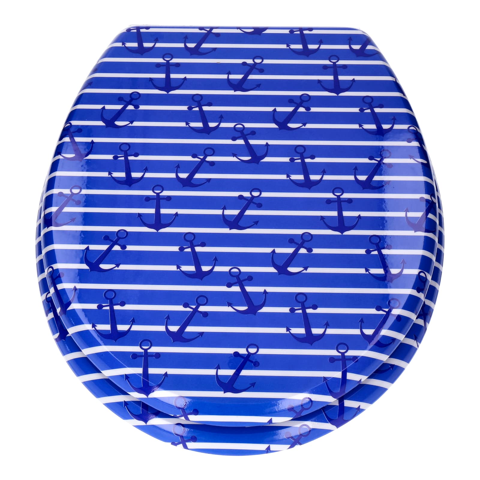 Talk-Point Anchor Georges 2019 Edition Mdf Toilet Seat With Soft-Close Mechanism In Various Designs