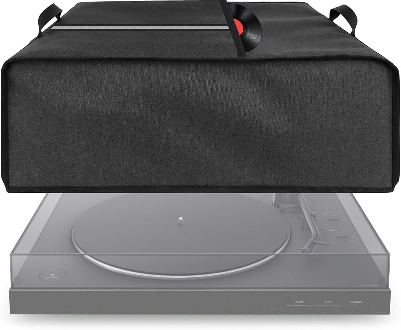 Turntable Dust Cover, Record Player Protective Case, Dust and Scratch Proof, Compatible with SL-Q300/SL-B250 /SL-B260/SL-BD20/SL-BD27/SL-BD35/SLD-20/SL-PC11/SL1200/SL1210 Pioneer PLX 1000