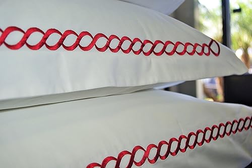 Miniatura 3 de sheetsnthings Juego de edredón de 10 piezas, color blanco y chocolate, tamaño Queen con bordado de plumón alternativo Amy, incluye juego de edredón