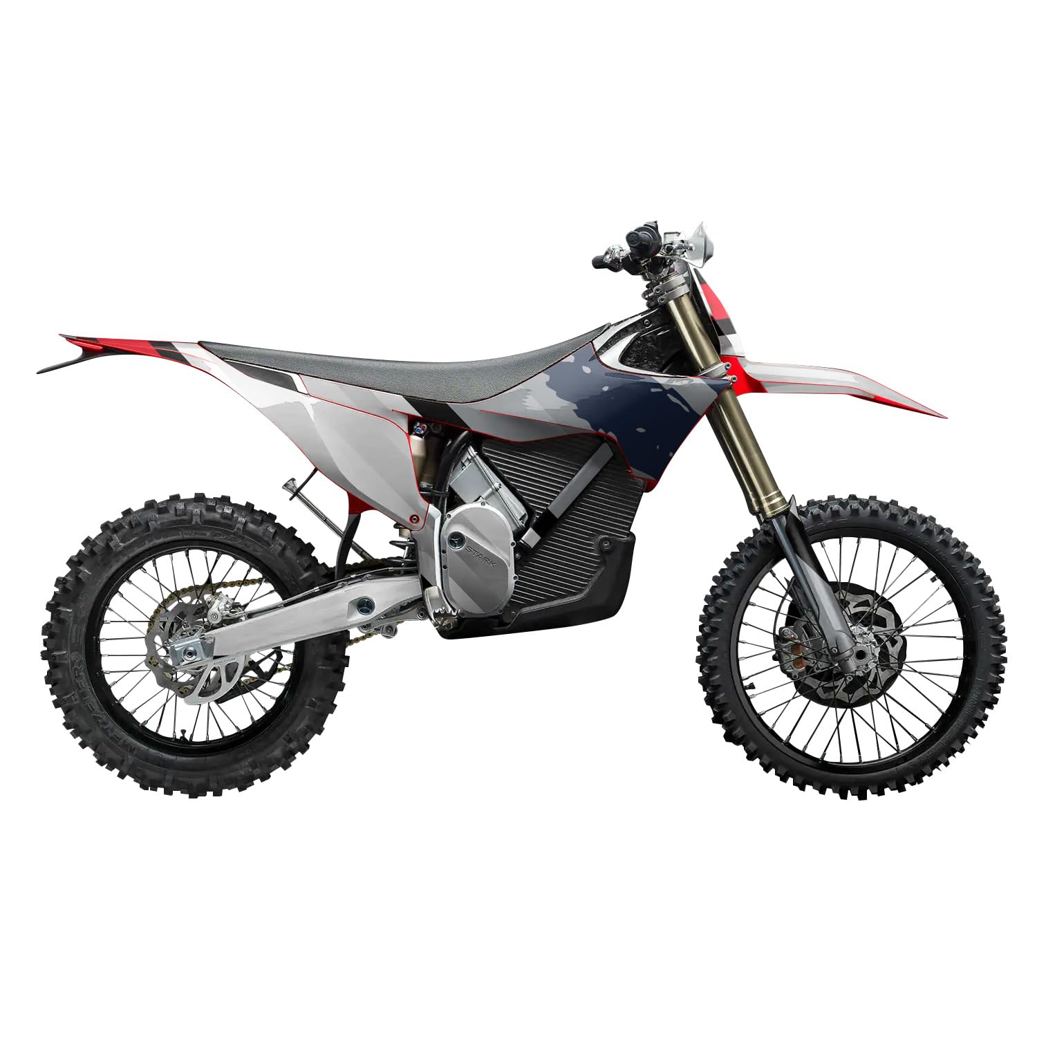 Stark Varg MX 2023-2025 Graphics Kit Wrap - Urban Metallic - Varg MX Skin - Premium 3M Vinyl Protective Wrap Decal Cover - Easy to Apply | Crafted in The USA by MightySkins