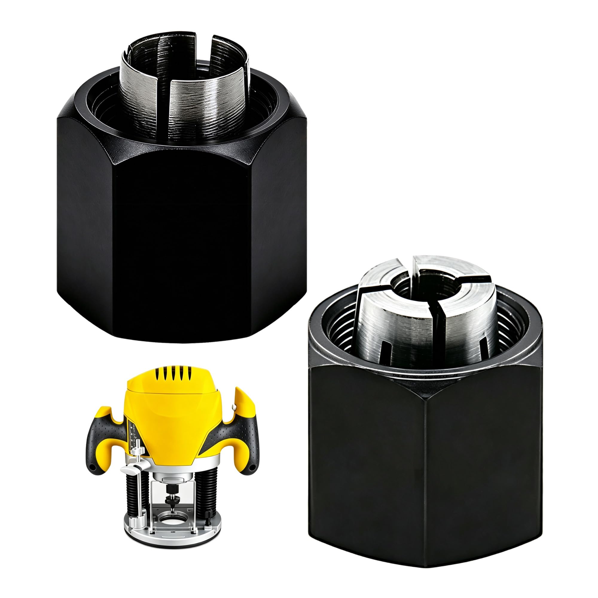 Router Collet Set 1/2", 1/4" Part No. 326286-03, 326286-04