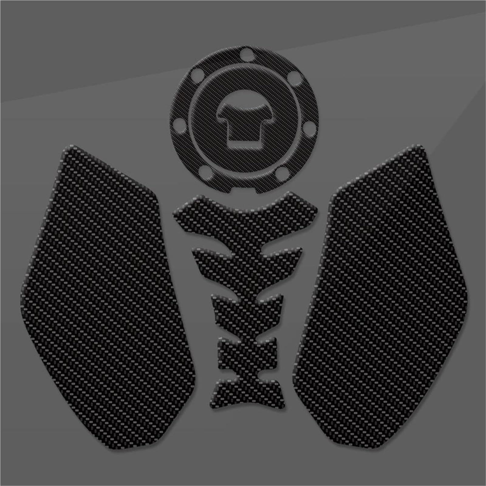 Motorcycle Tank Pad Protector Transparent Fish Bone Decal for CBR600RR CBR600 RR CBR 600 2003-2006 2005 Streetfighter(Color2)