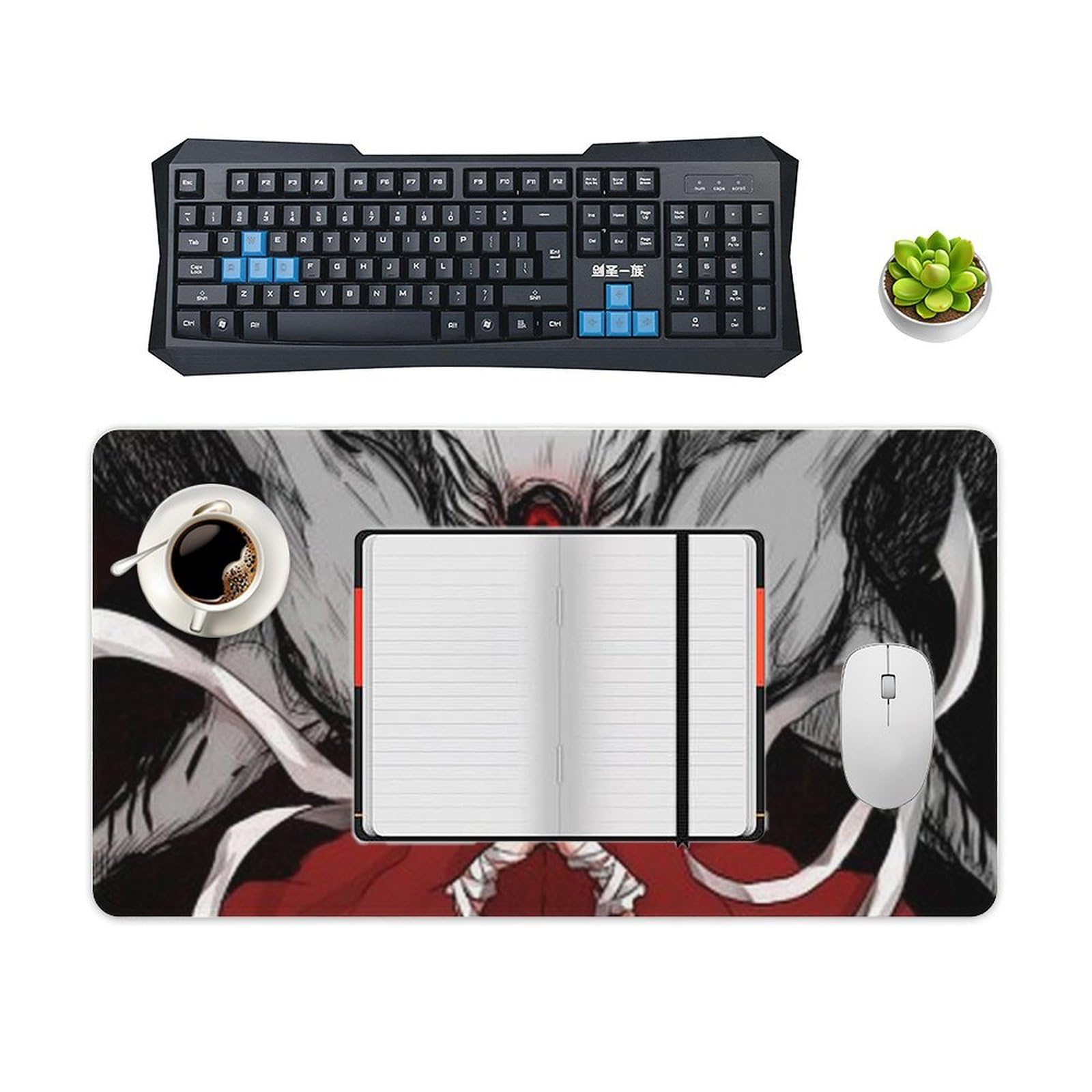 東京喰種 トーキョーグール マウスパッド　デスクマット　PCマット Amazon.co.jp: マウスパッド 東京喰種トーキョーグール 大型 デスク