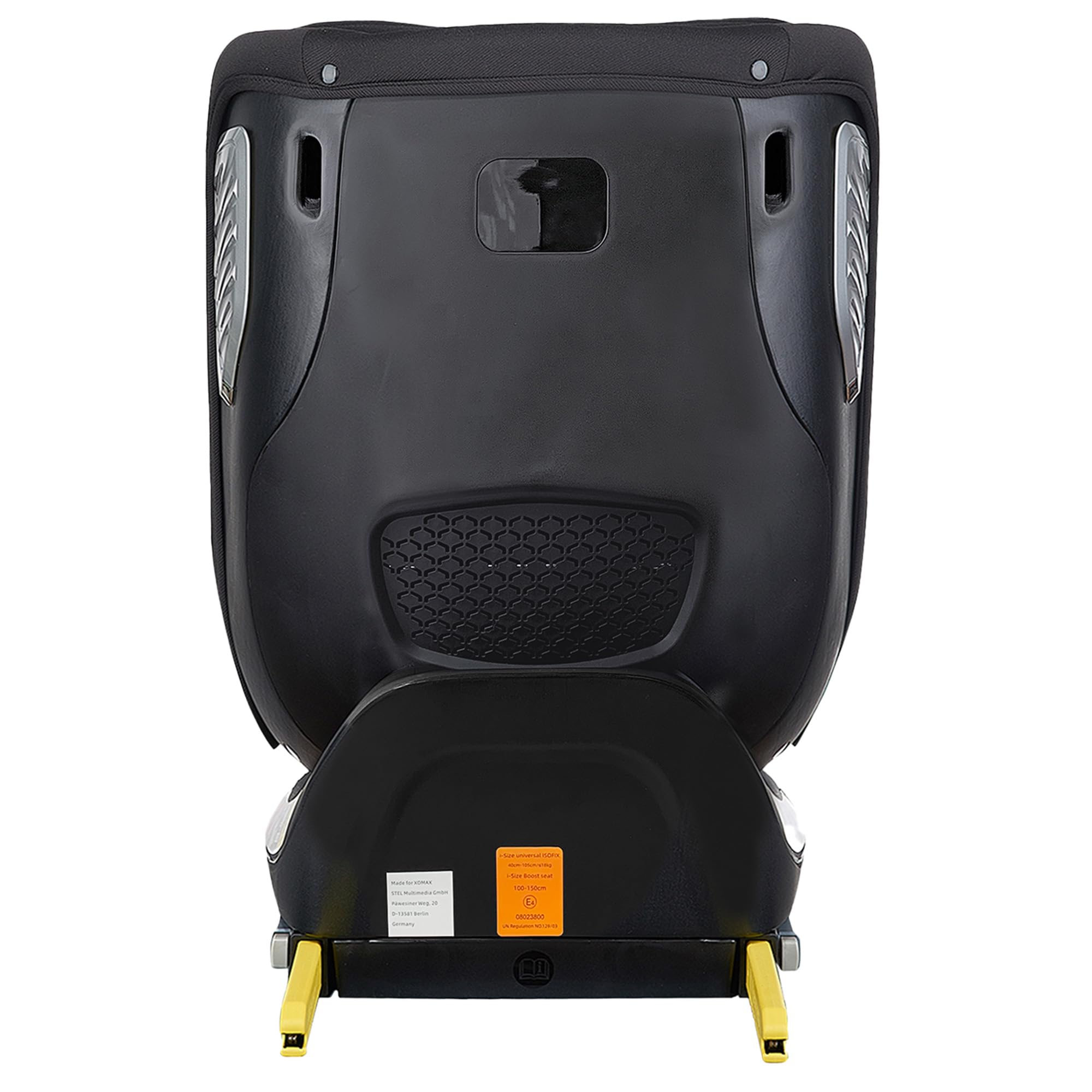 XOMAX G409 - Seggiolino girevole a 360°, base ISOFIX I con crescita, 0 – 36 kg, 0 – 12 anni, gruppo 0+/1/2/3, cintura a 5 punti, cintura a 3 punti, rivestimento lavabile I ECE R129